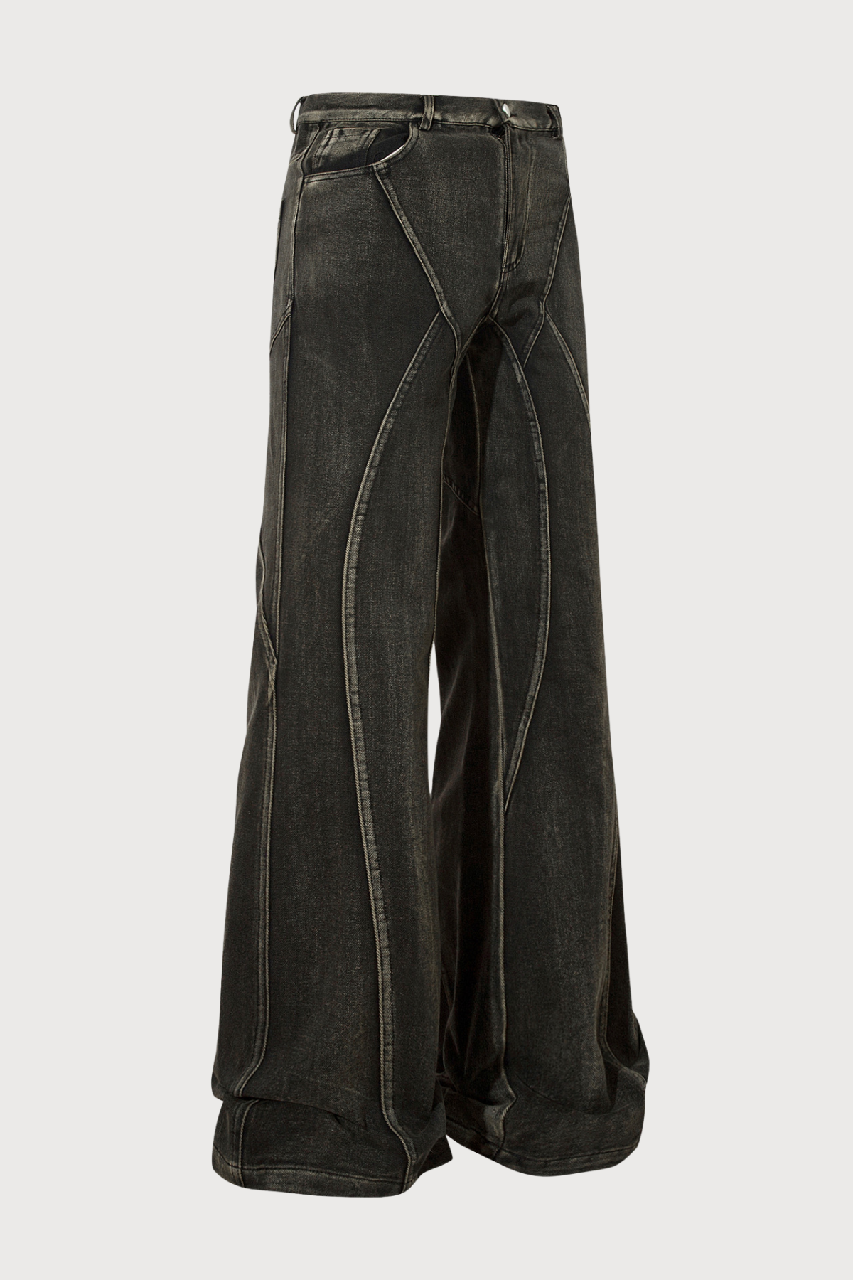 Drag Line Dirty Wash Jeans