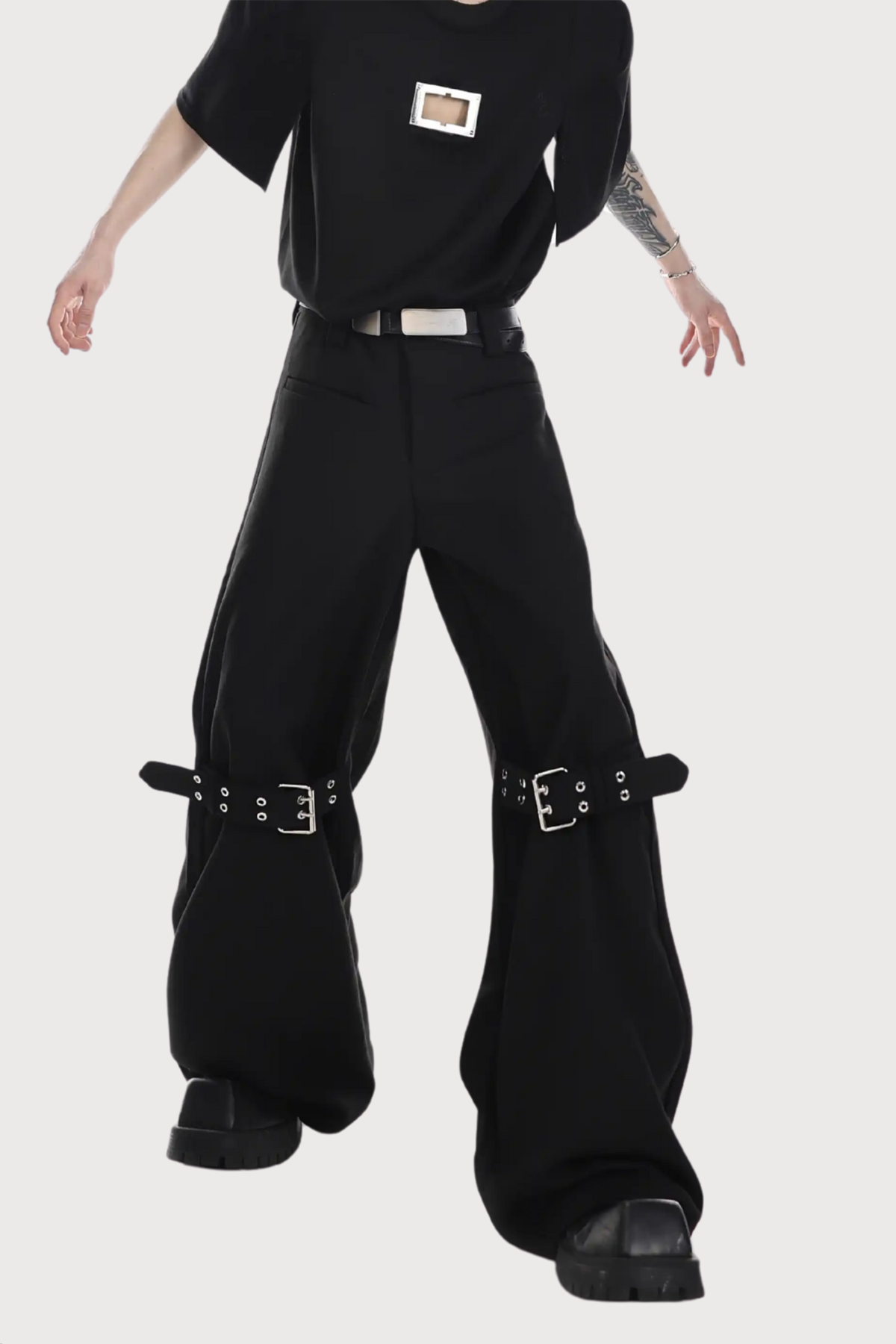 Dry Glare Low Current Flare Bandage Pants