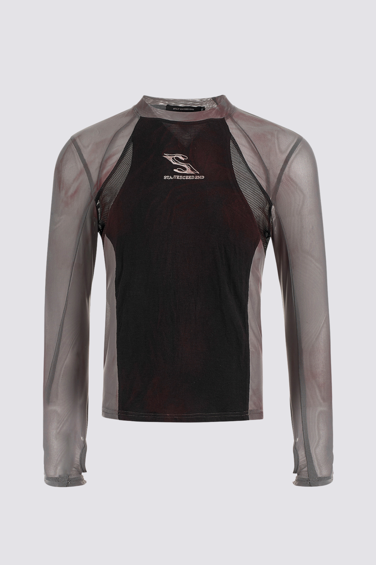 Dual Flow Mesh Splicing Top