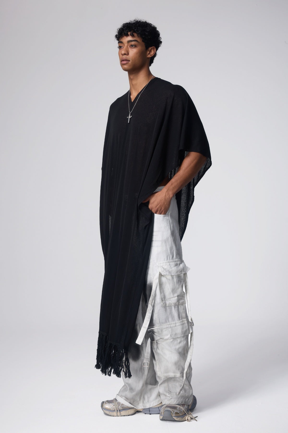 Dull Force Fringe Sleeveless Top