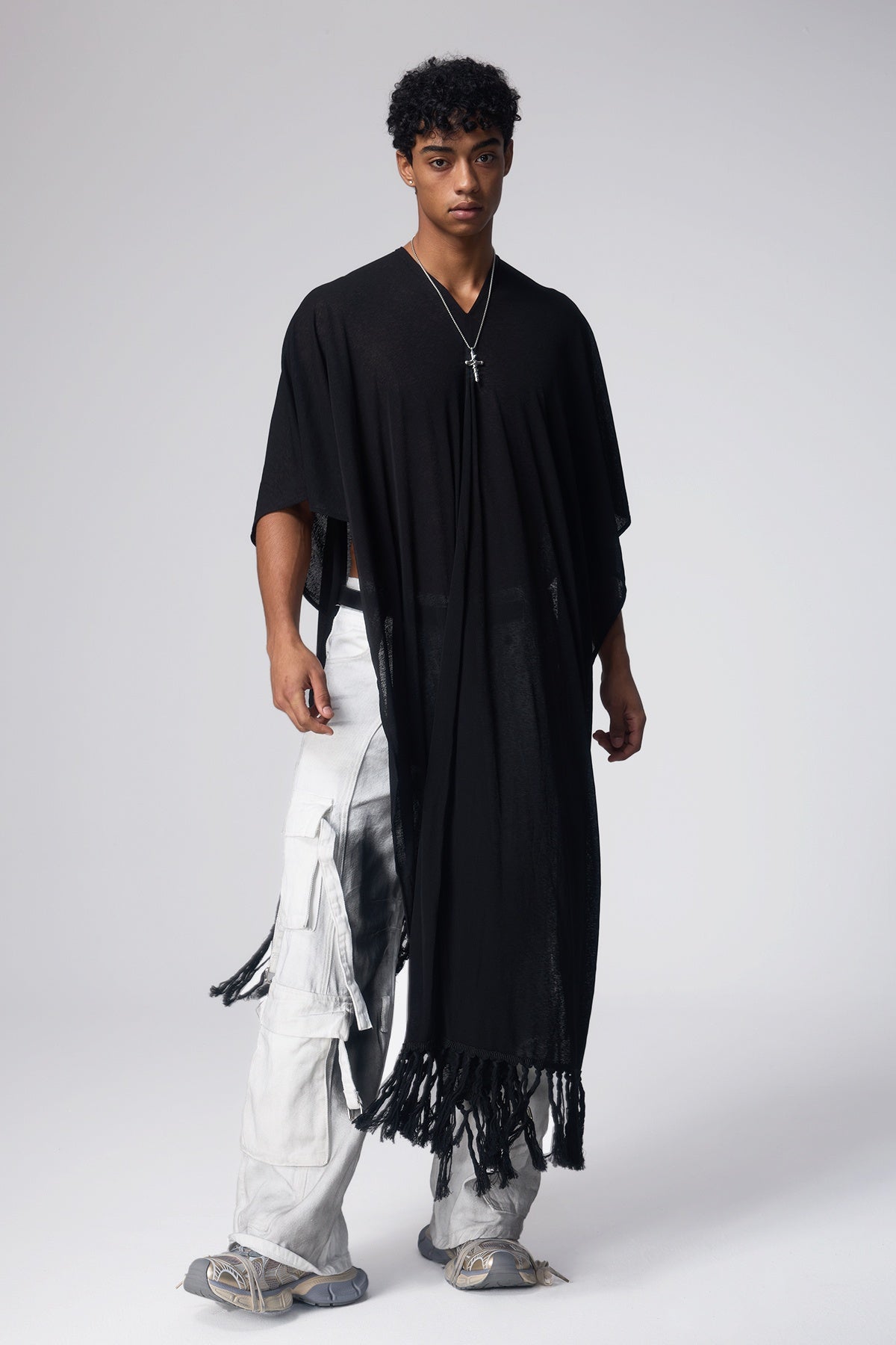 Dull Force Fringe Sleeveless Top