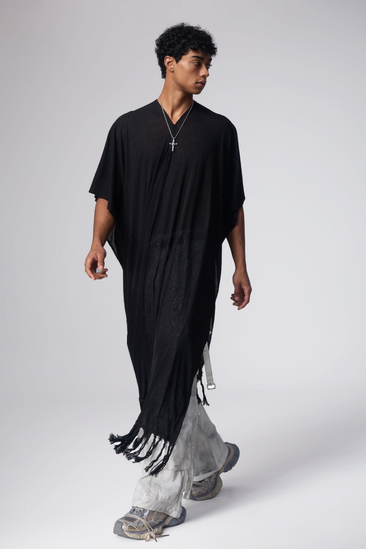 Dull Force Fringe Sleeveless Top