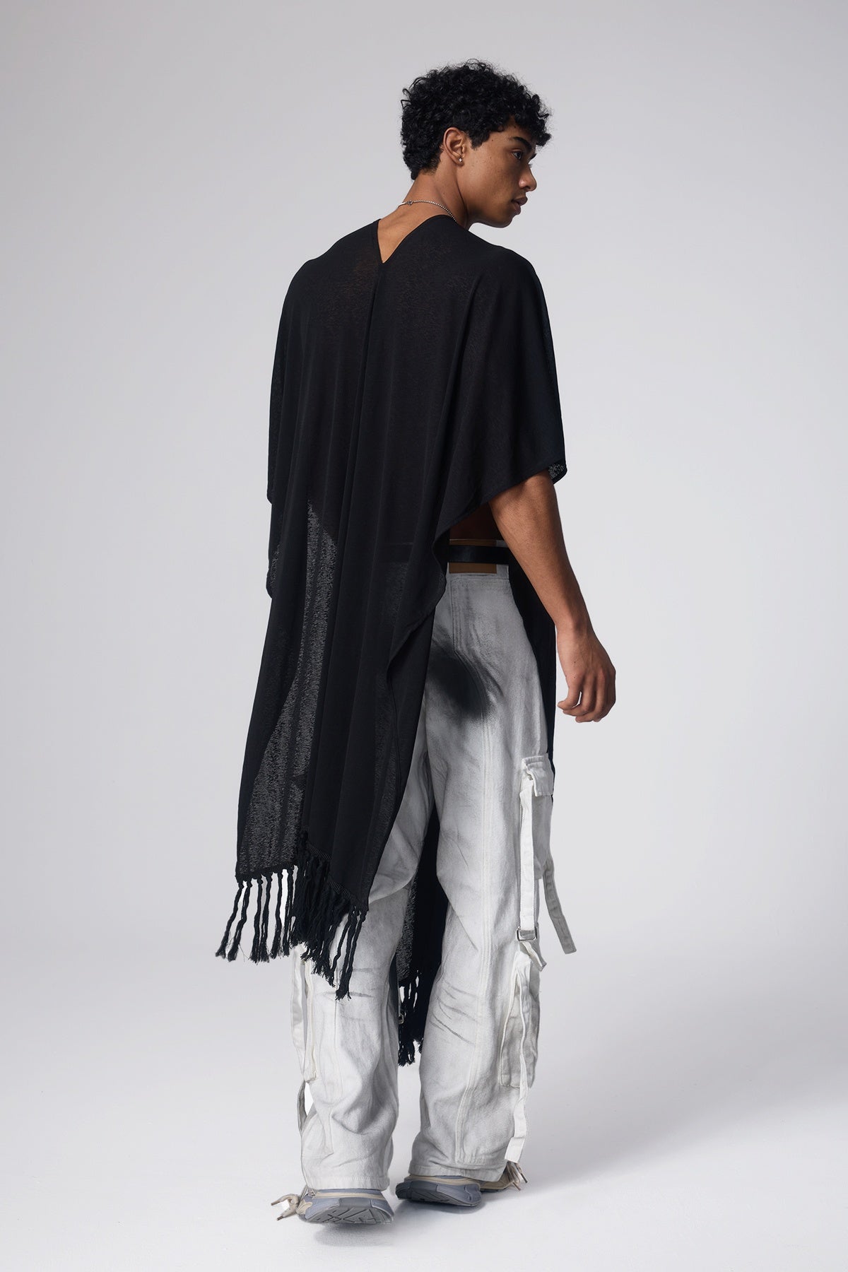 Dull Force Fringe Sleeveless Top