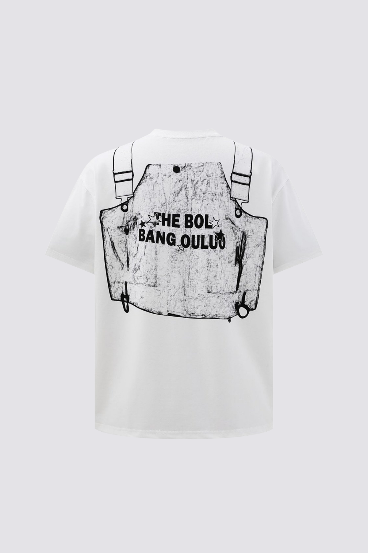 Dusk Thread Print Top White