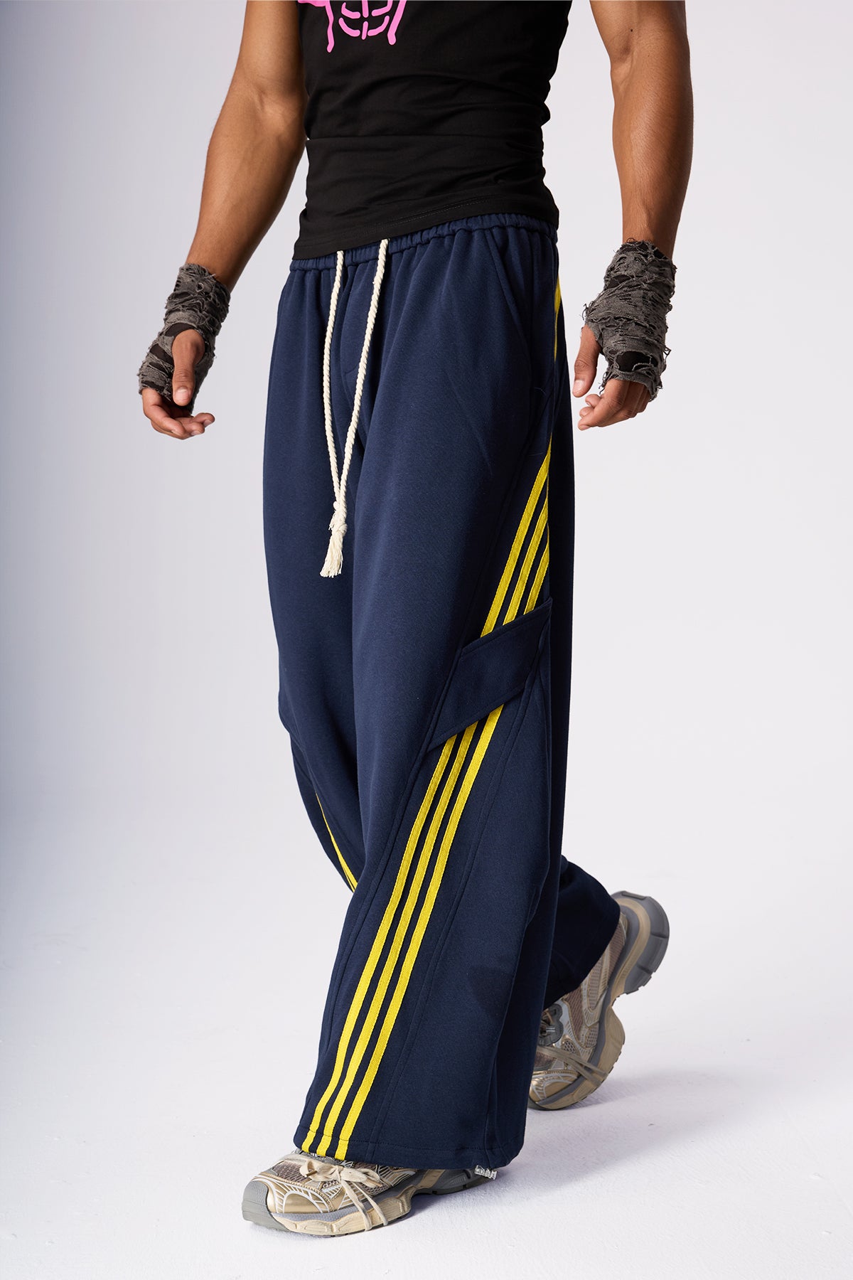Dusk Trace Wide Leg Pants