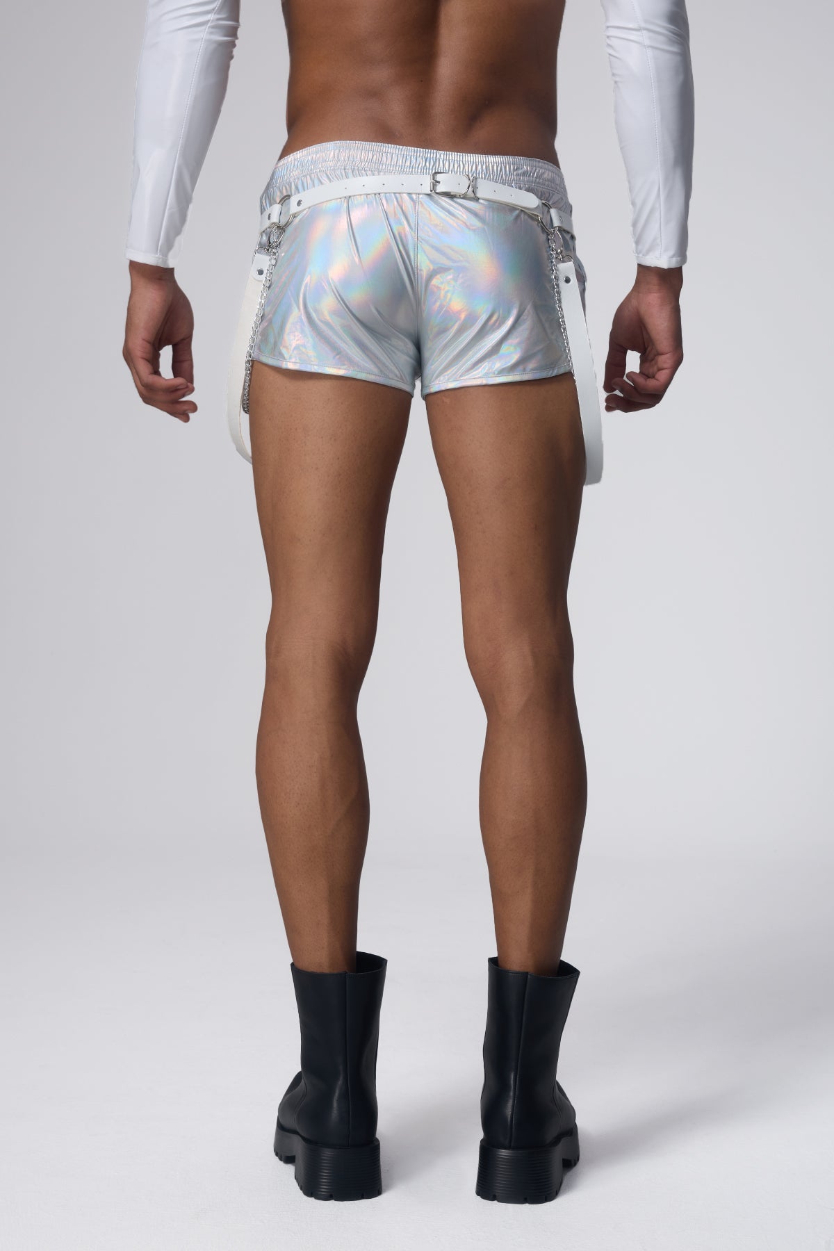 Echo Drive Metallic Shorts