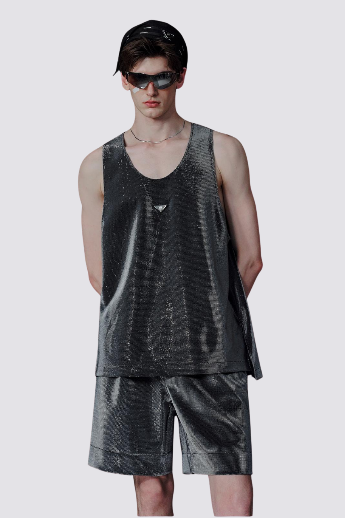 Echo Slot Sleeveless Top