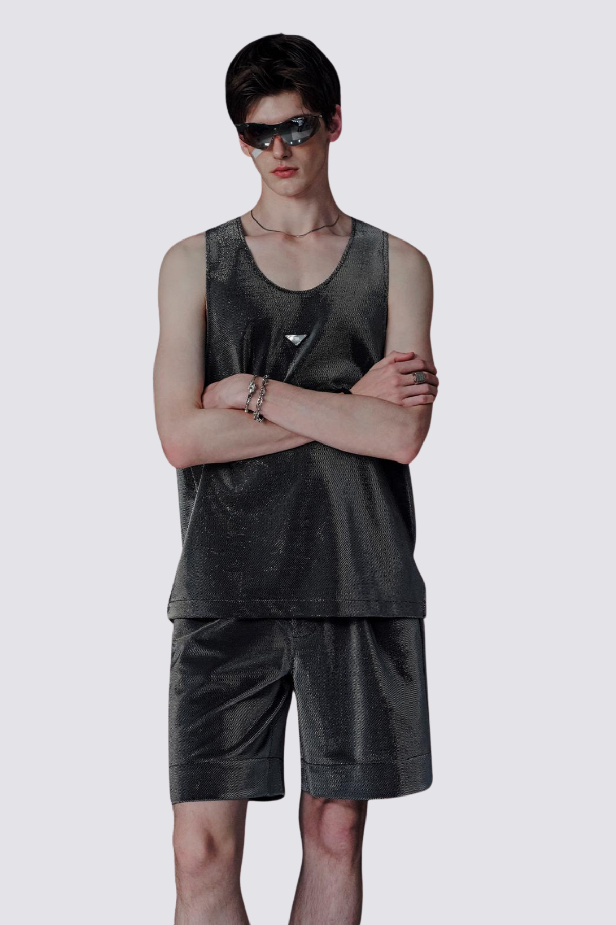 Echo Slot Sleeveless Top