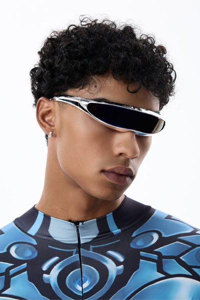 Edge Haze Laser Sunglasses – RYVKstudio display picture 1