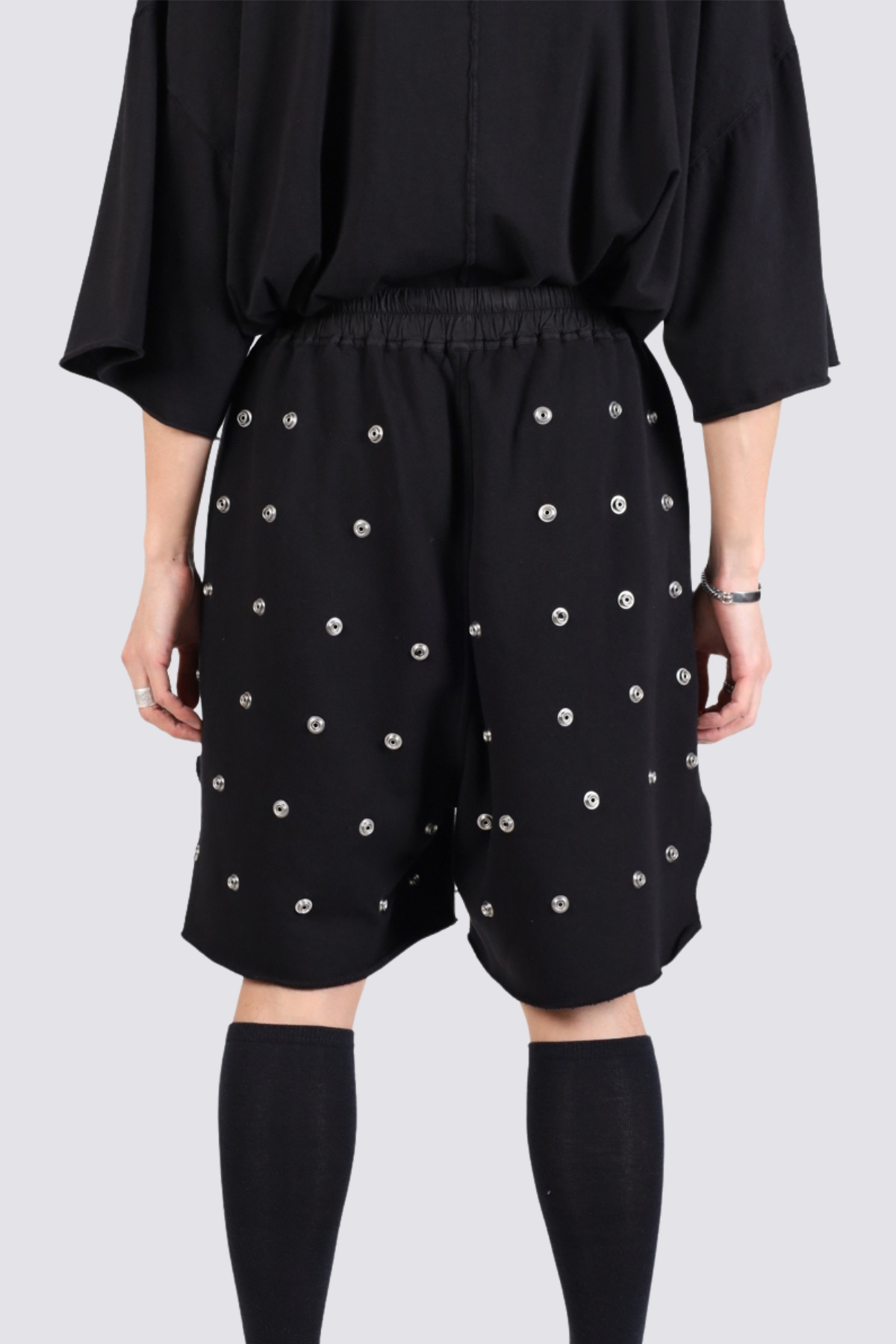 Edge Wear Punk Rivet Shorts