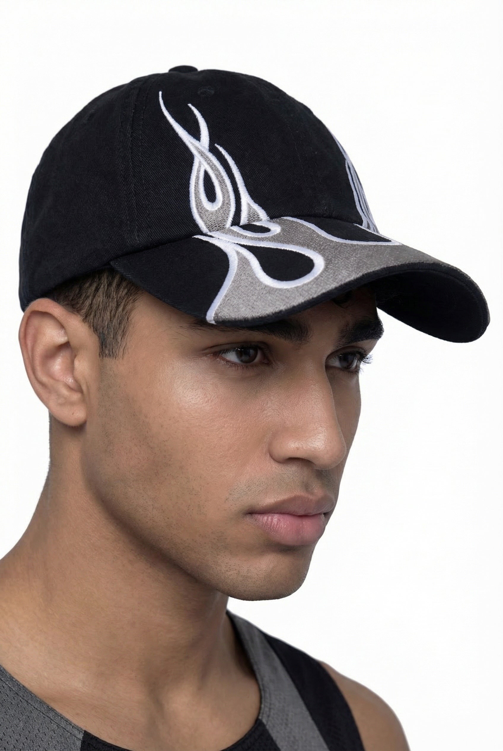 Electric Flow Embroidery Cap