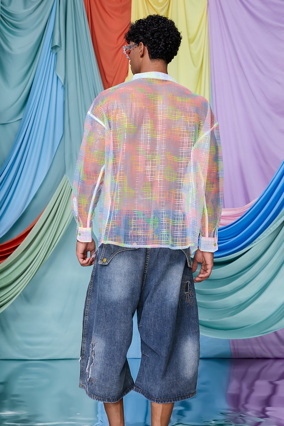 Equal Pulse Plaid Long Sleeve Shirt