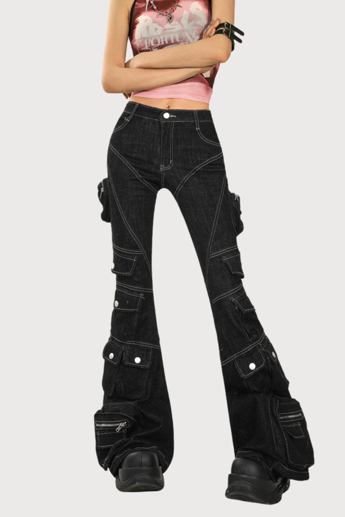 Fast Collapse Bootcut Jeans