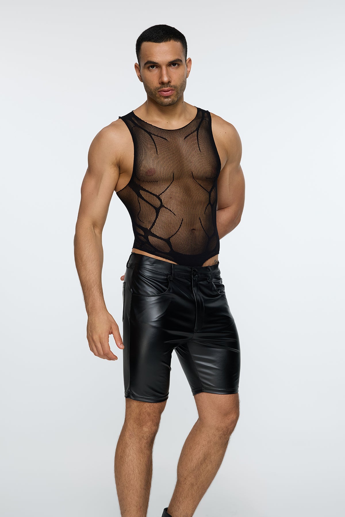 Fixed Contour Mesh Bodysuit