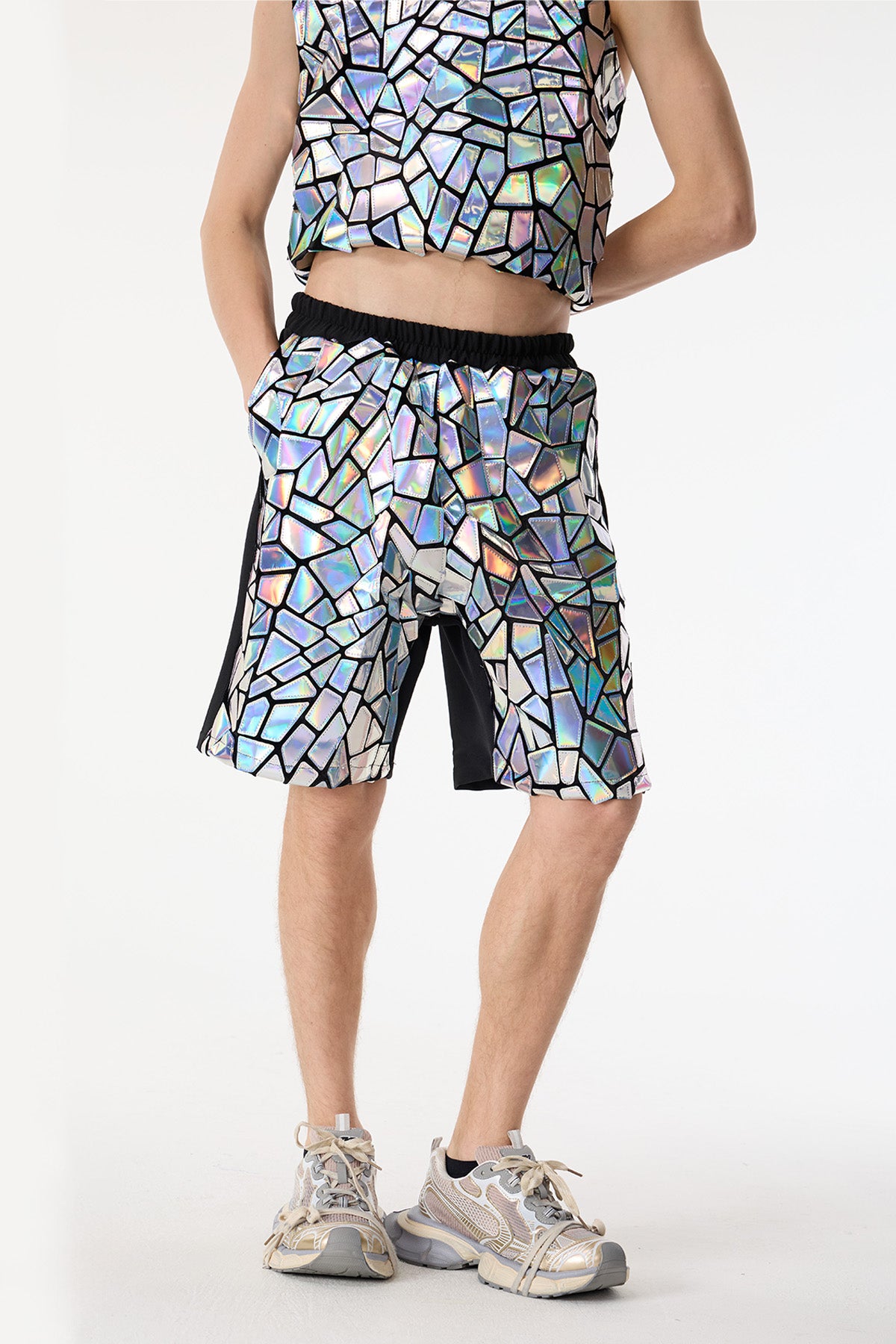 Flash Flicker Laser Shorts