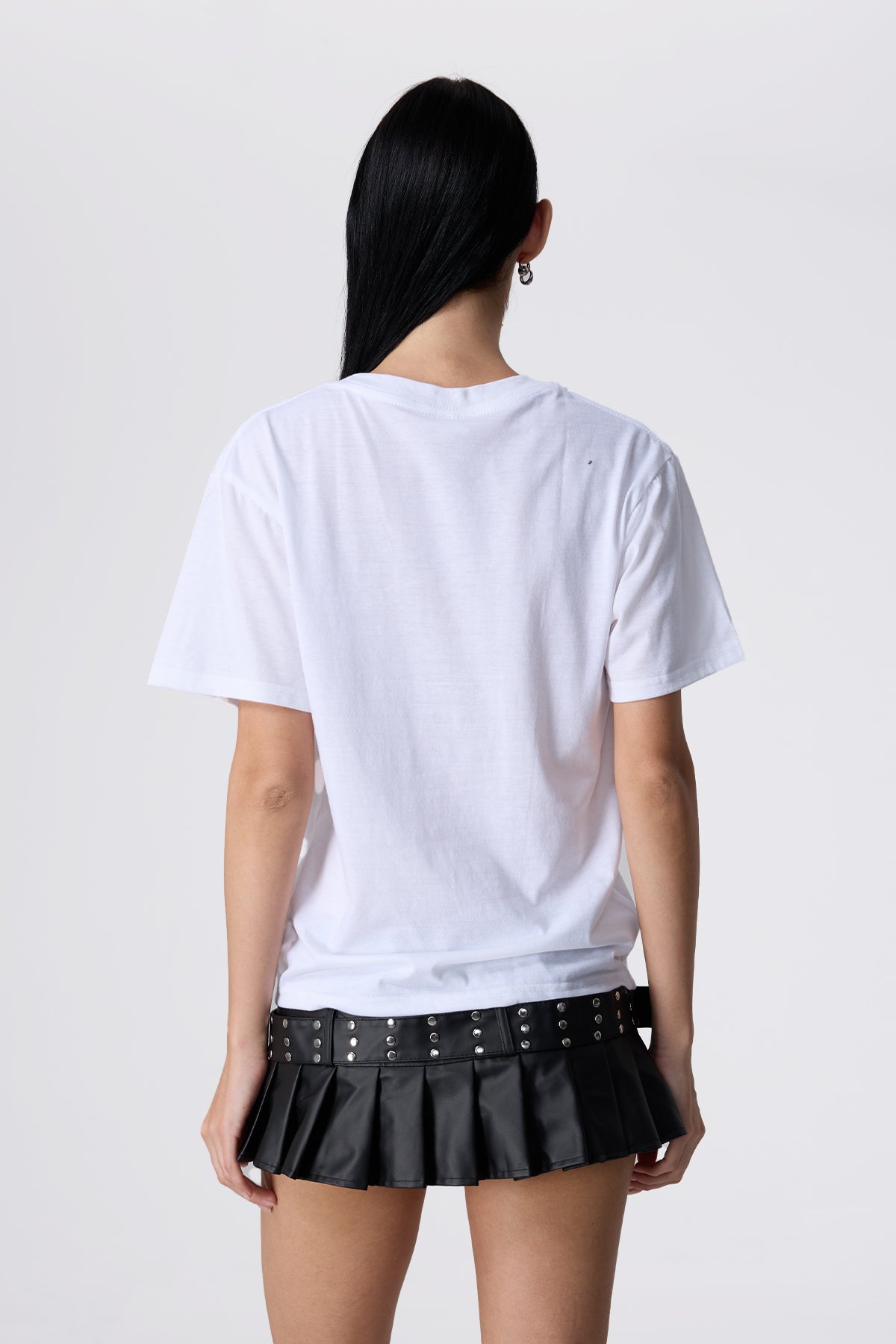 Flat Signal Letter Printed Top White