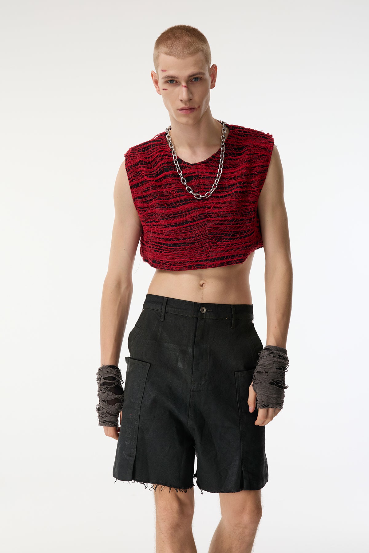 Flex Arc Sleeveless Crop Top