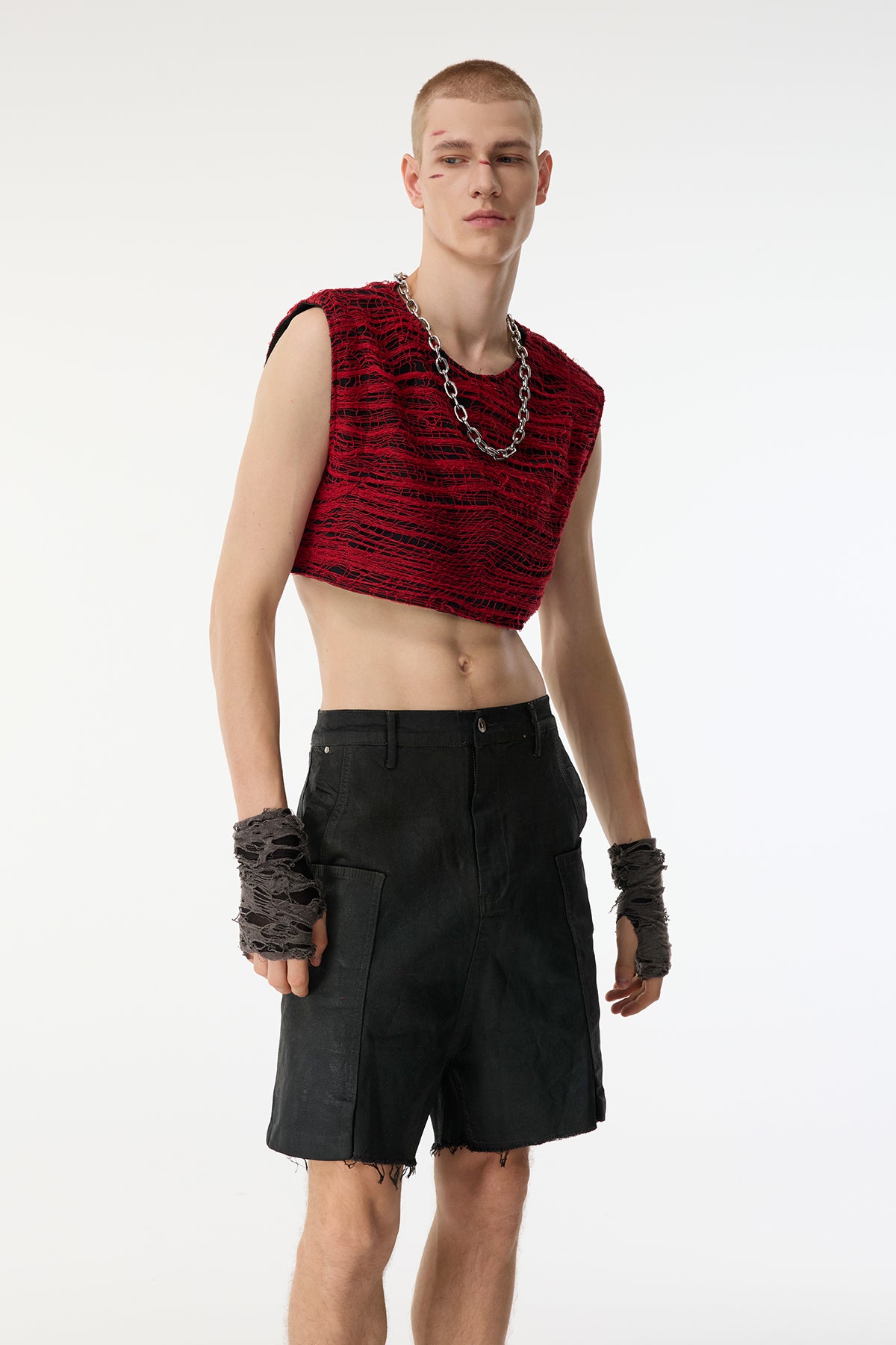 Flex Arc Sleeveless Crop Top