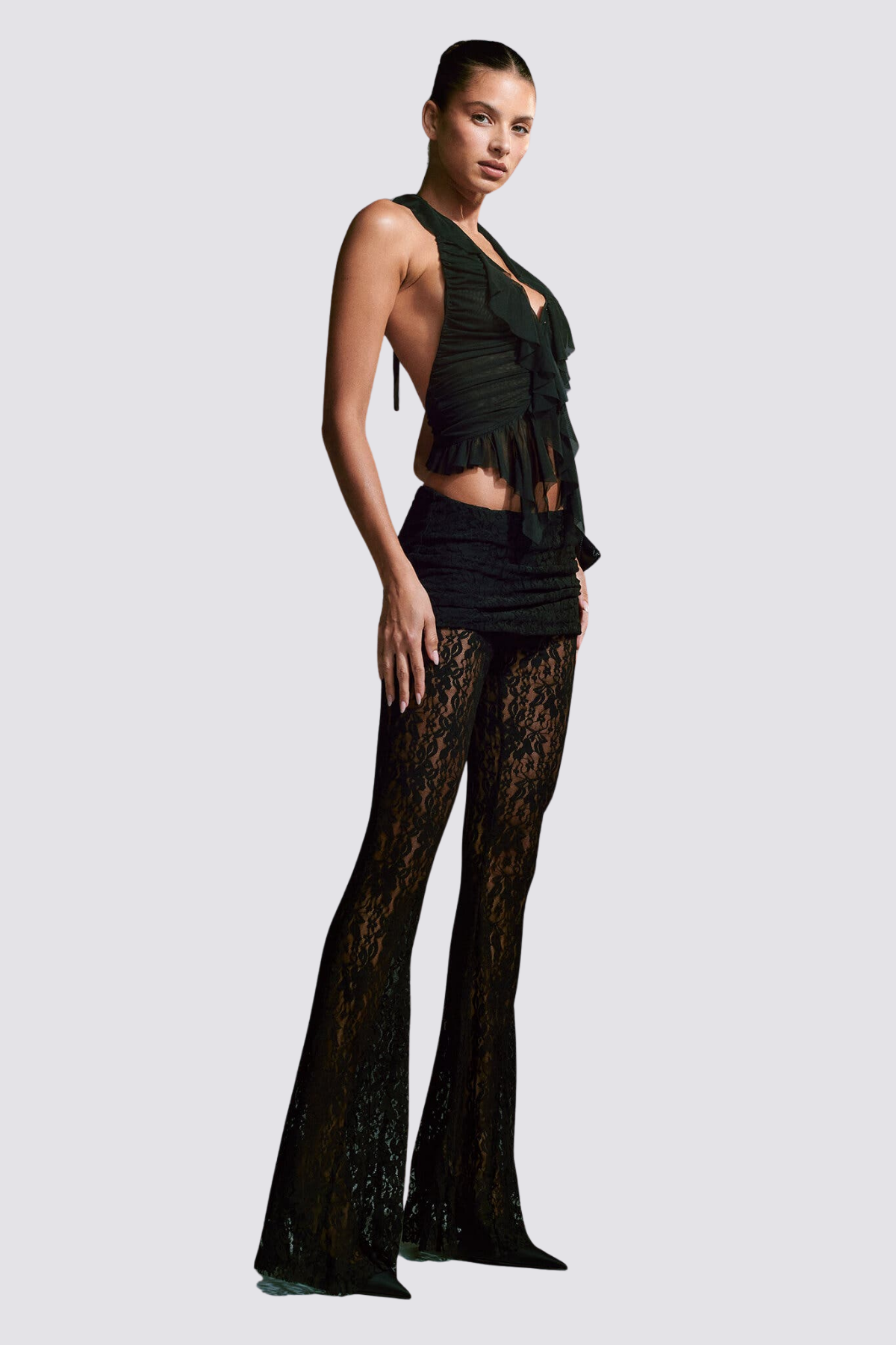 Flex Edge Lace Bootcut Pants