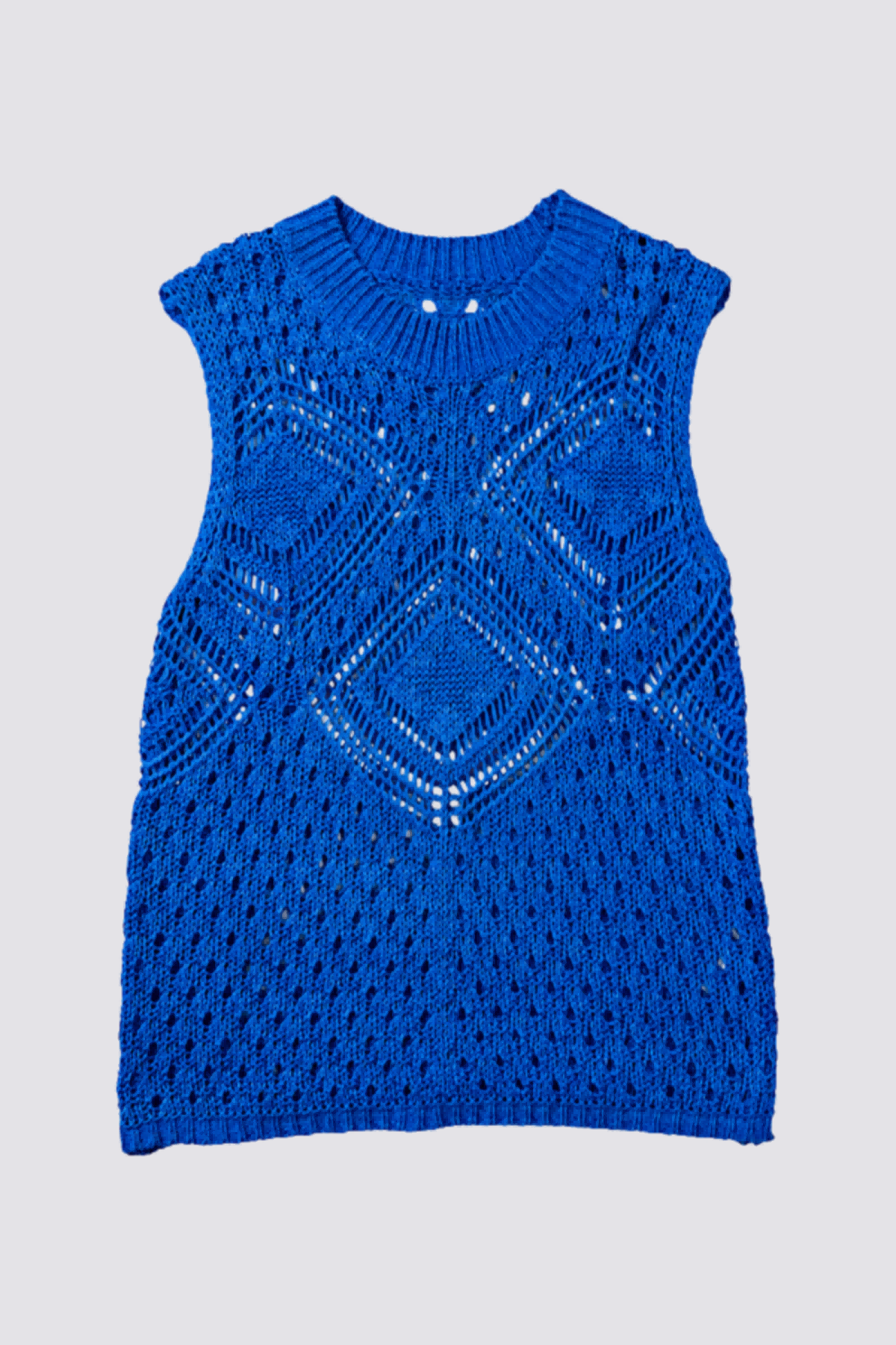 Flex Weave Knit Sleeveless Top