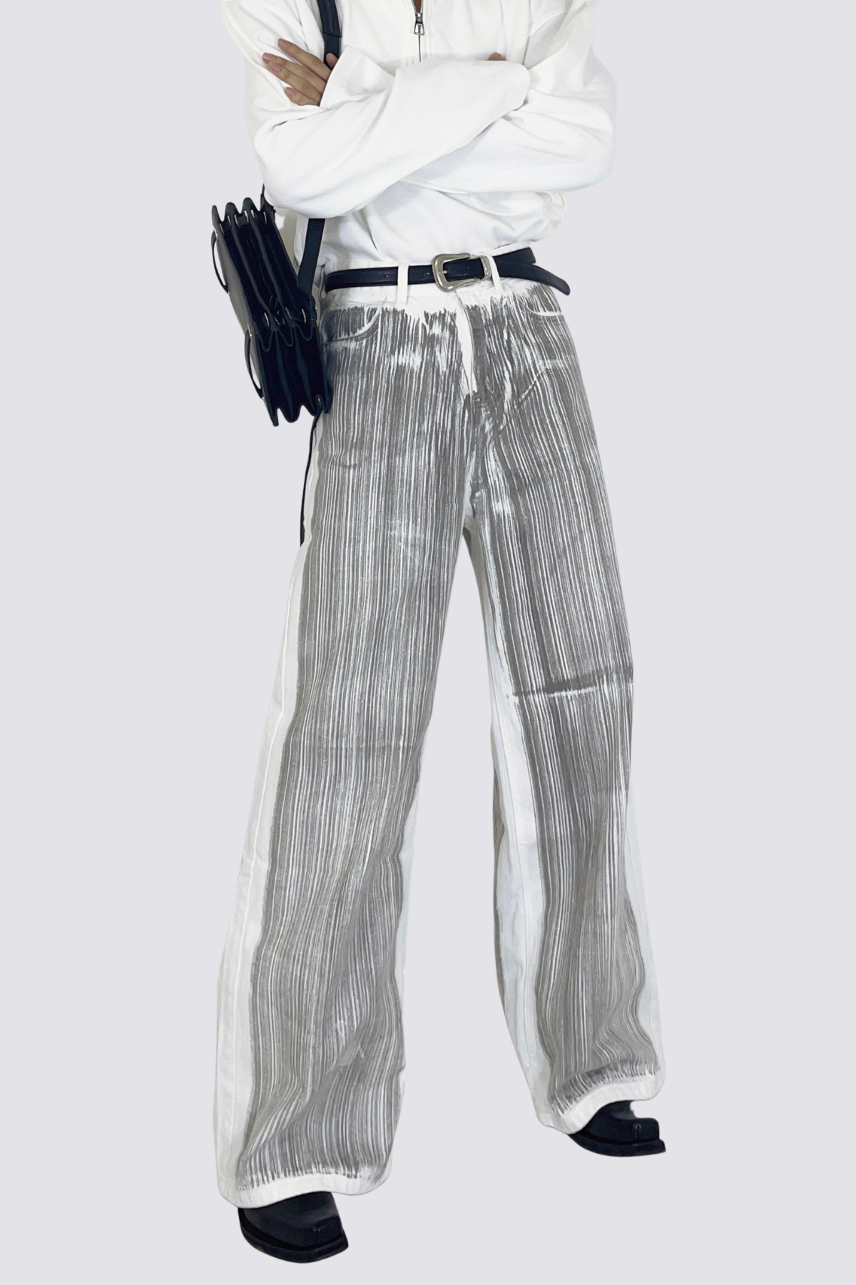 Frame Beat Straight Jeans