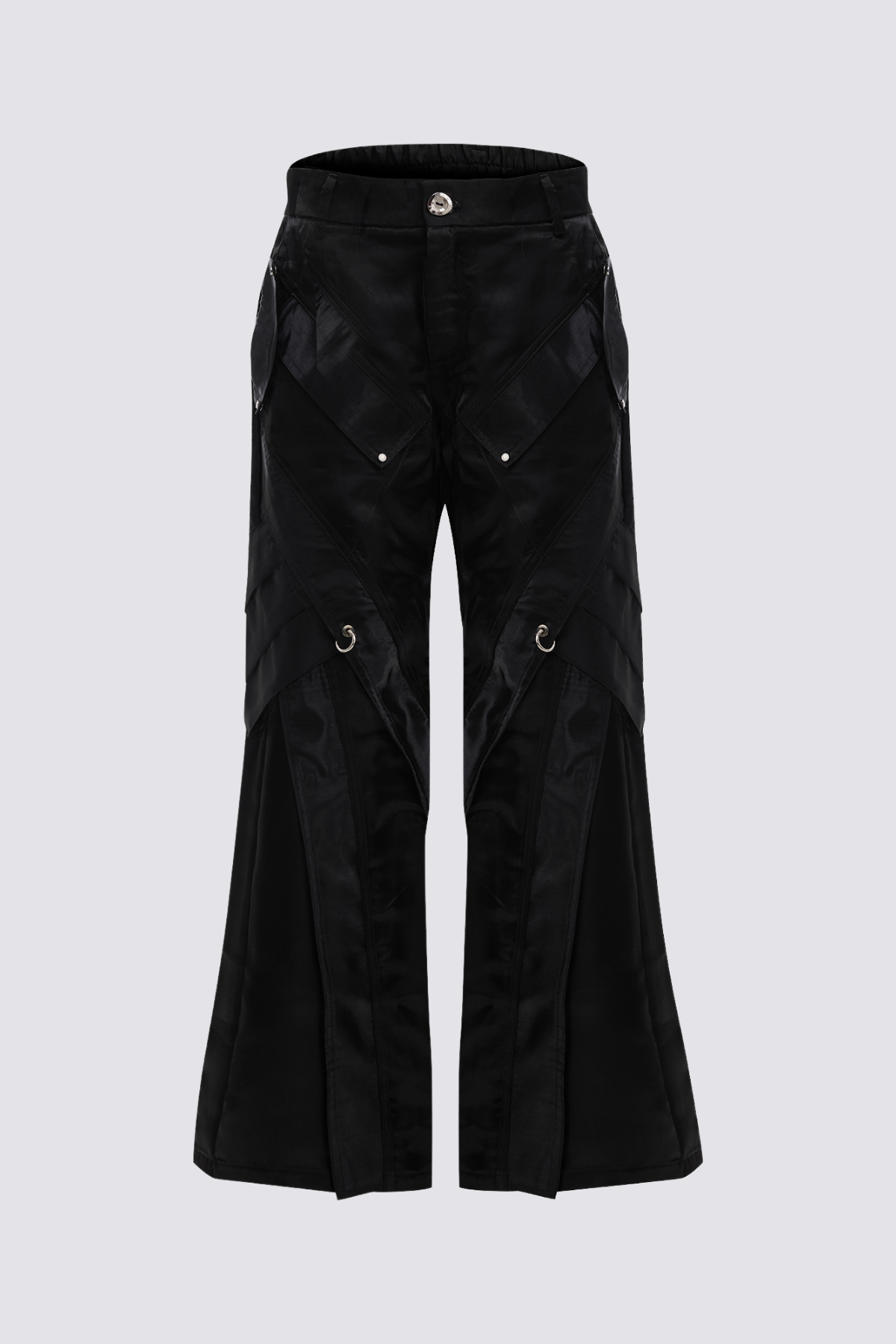 Frame Shot Leather Bootcut Pants