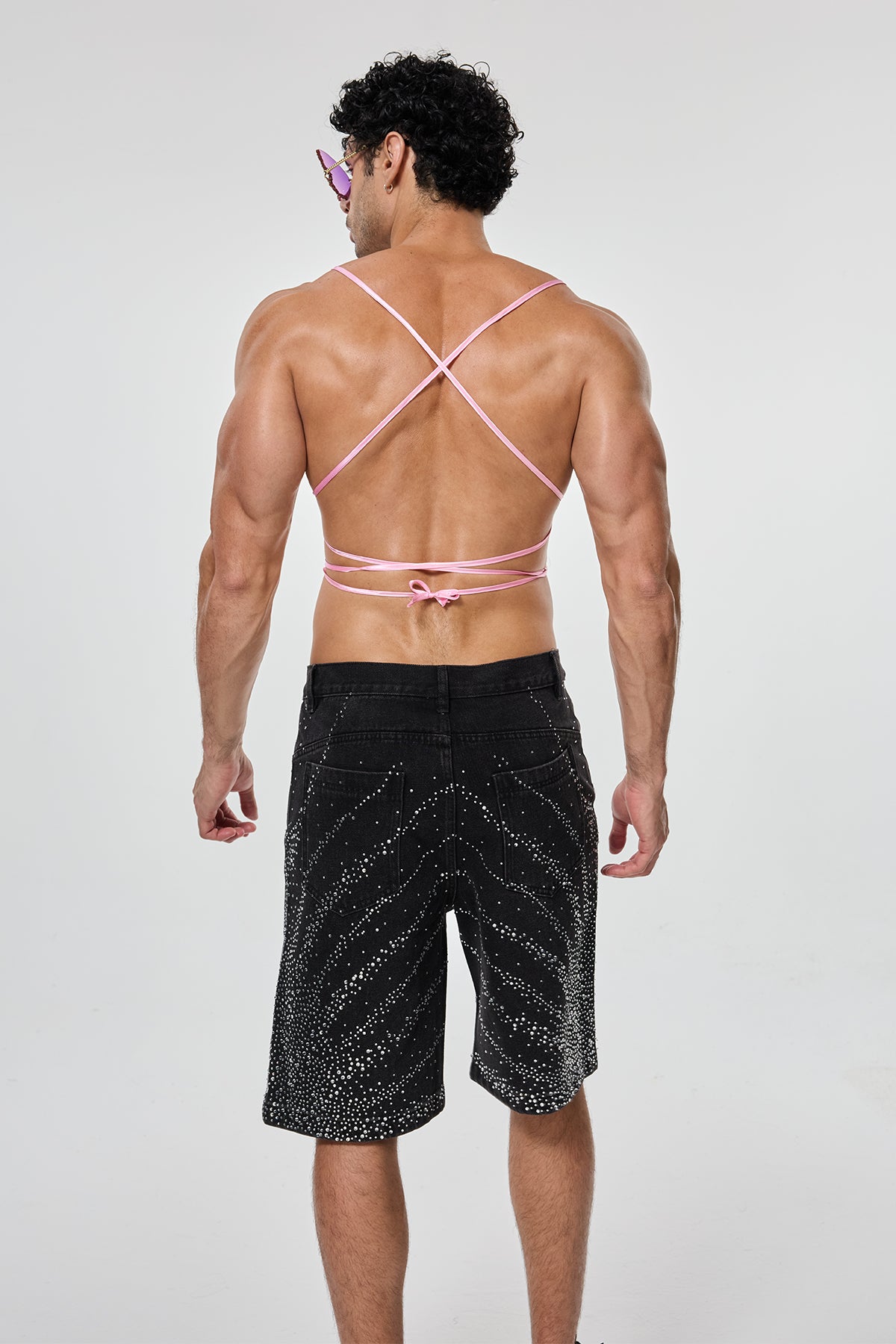 Freedom Twist Butterfly Sequin Top