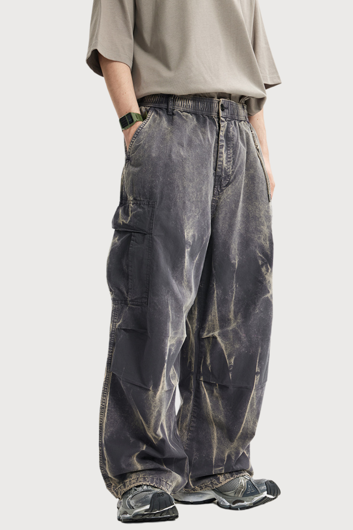 Fresh Cut Ruched Straight Pants