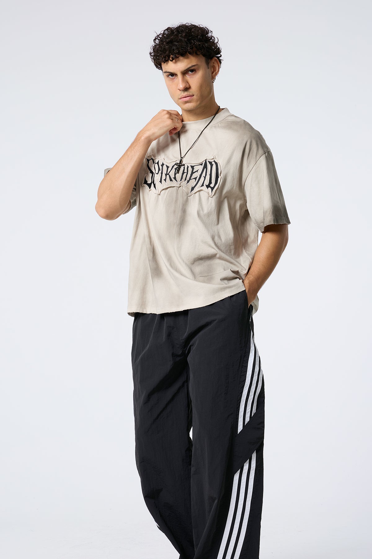 Frost Signal Embroidered Top