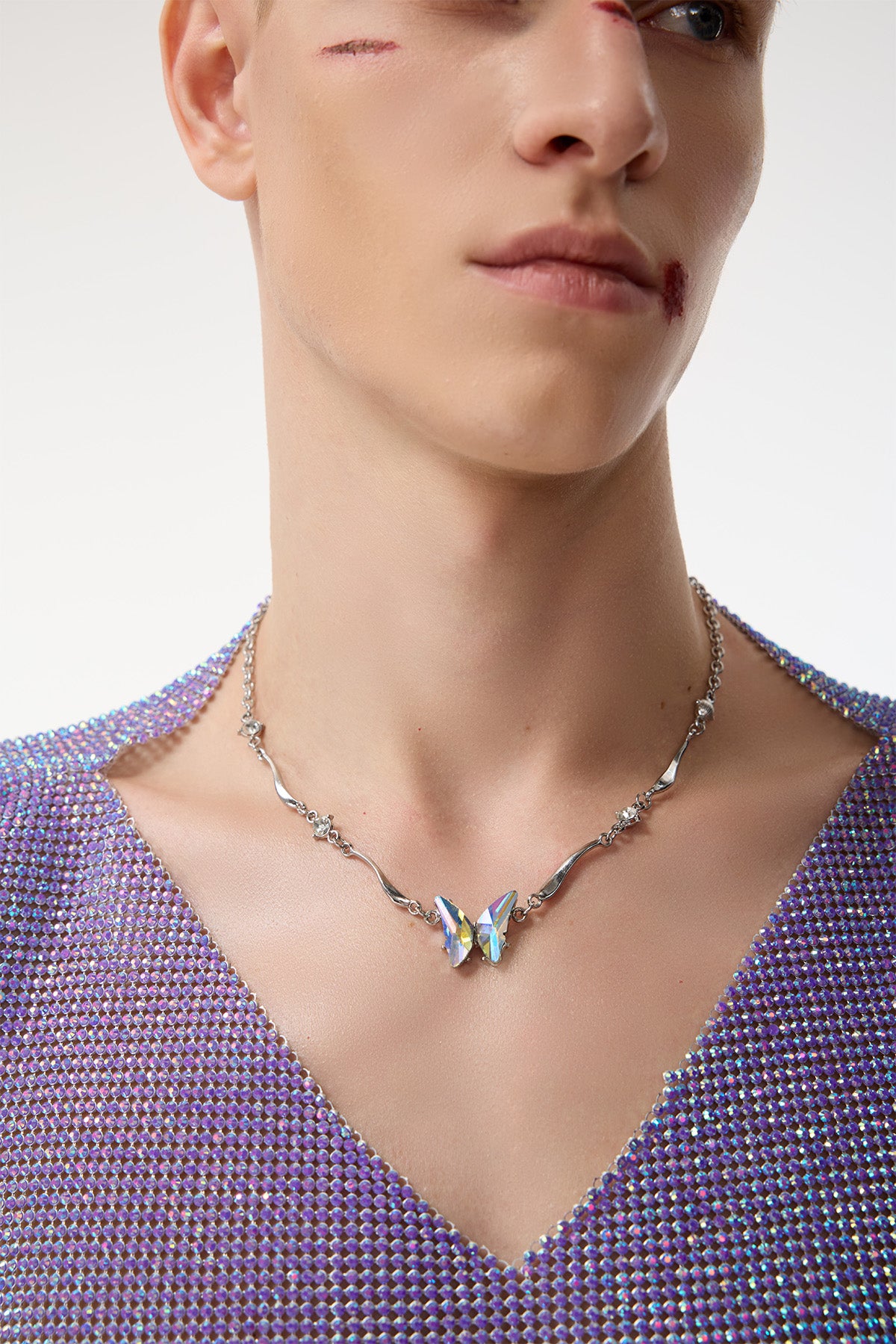 Future Glow Butterfly Necklace