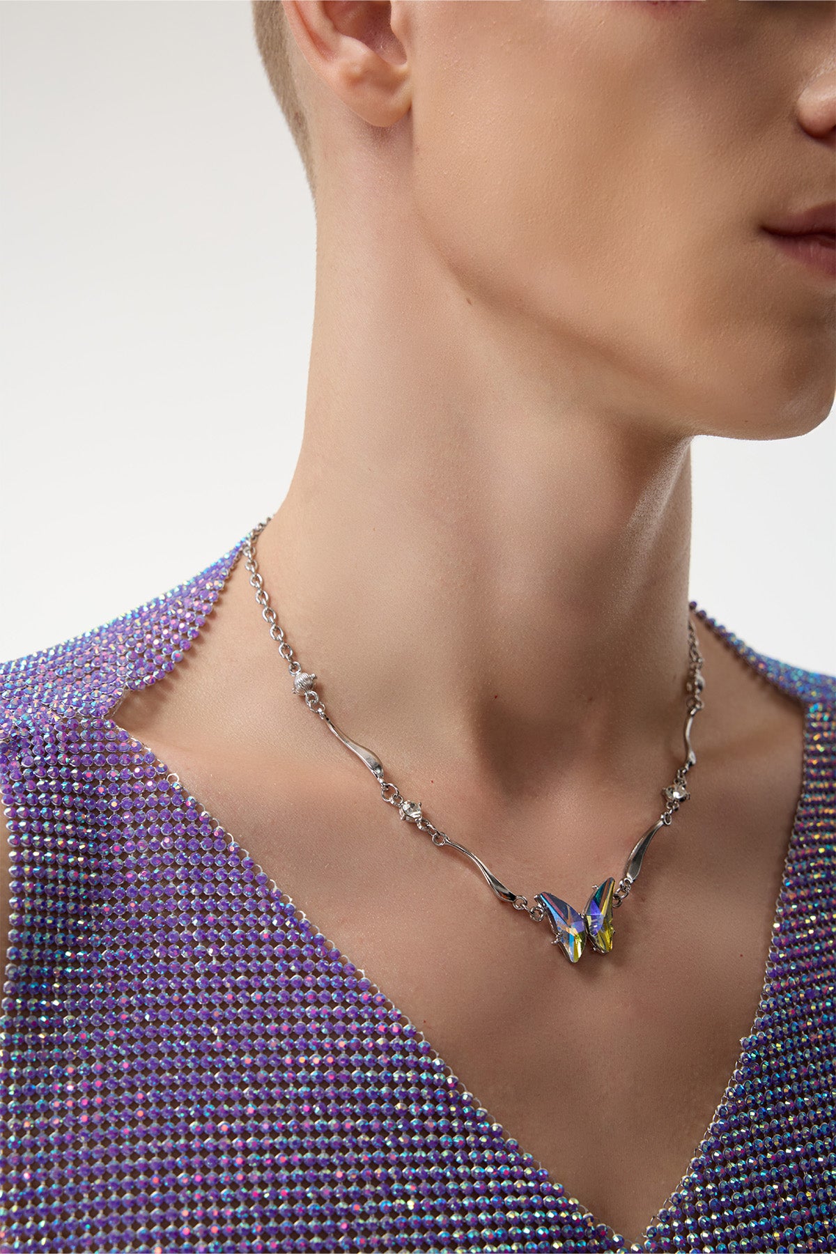 Future Glow Butterfly Necklace