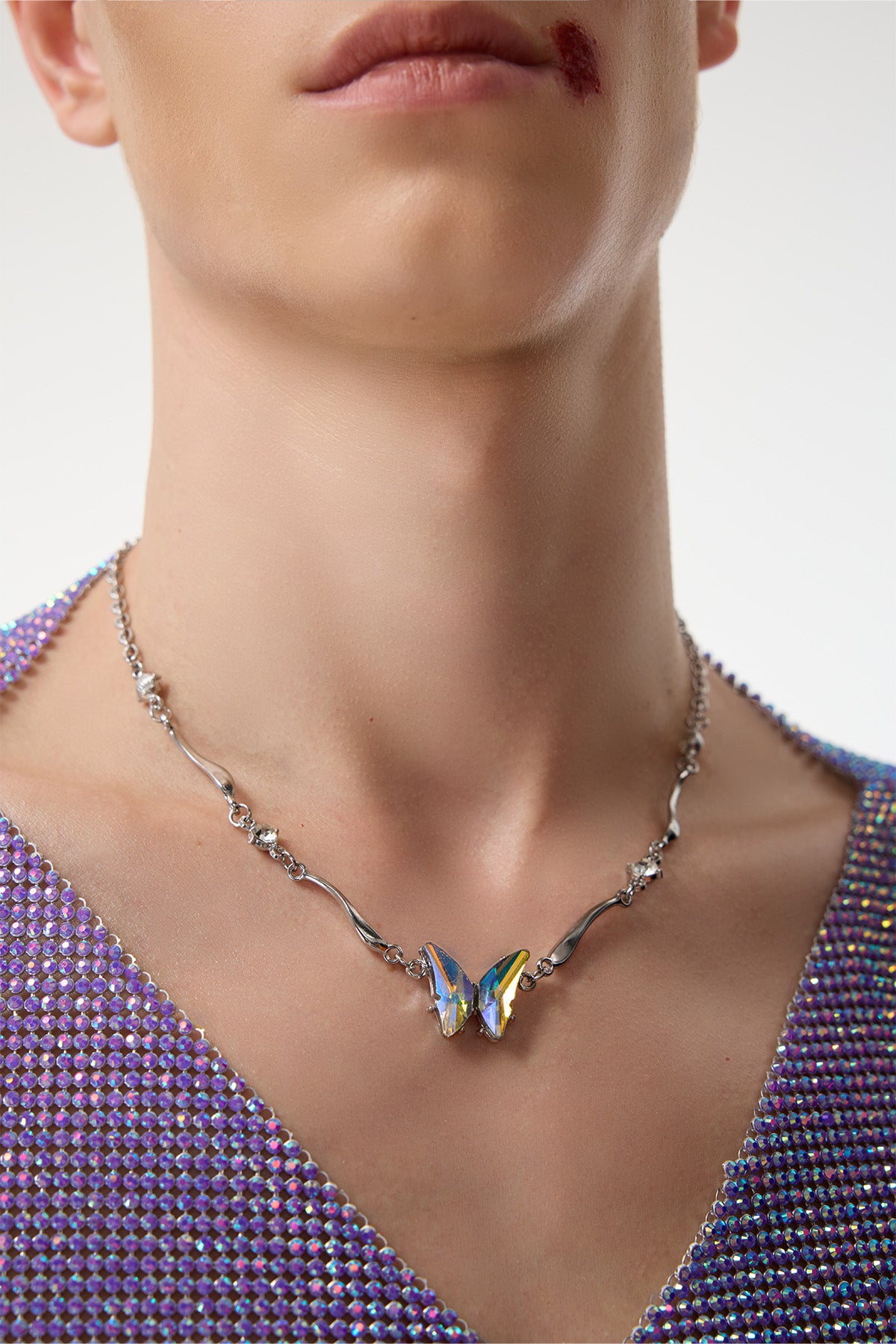 Future Glow Butterfly Necklace