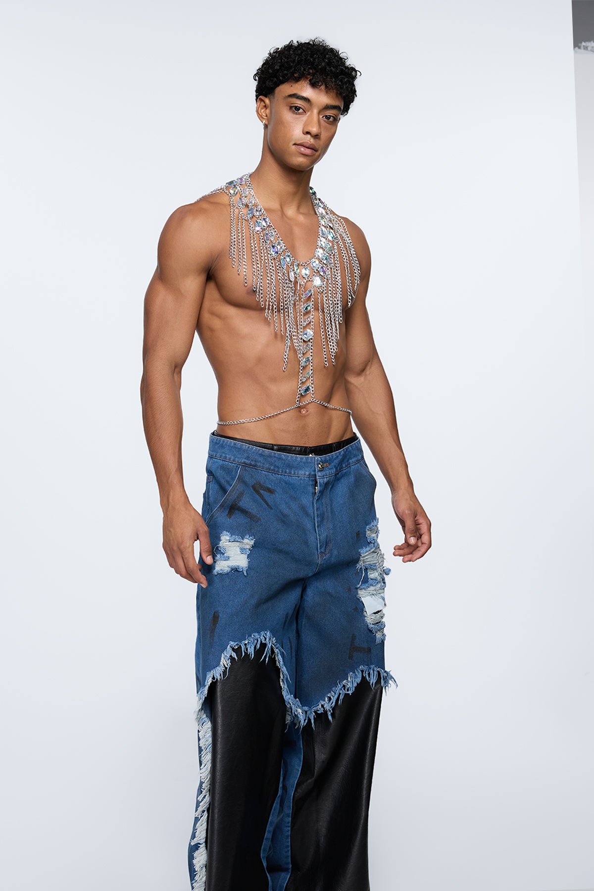 Gem Crystal Chain Top