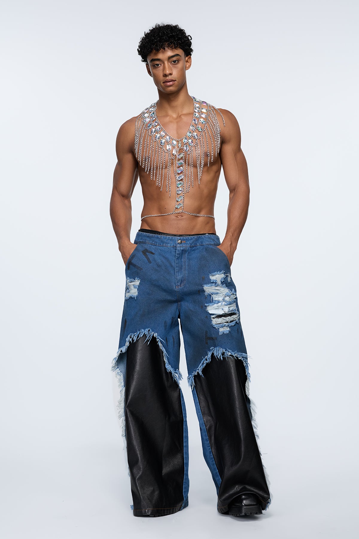 Gem Crystal Chain Top