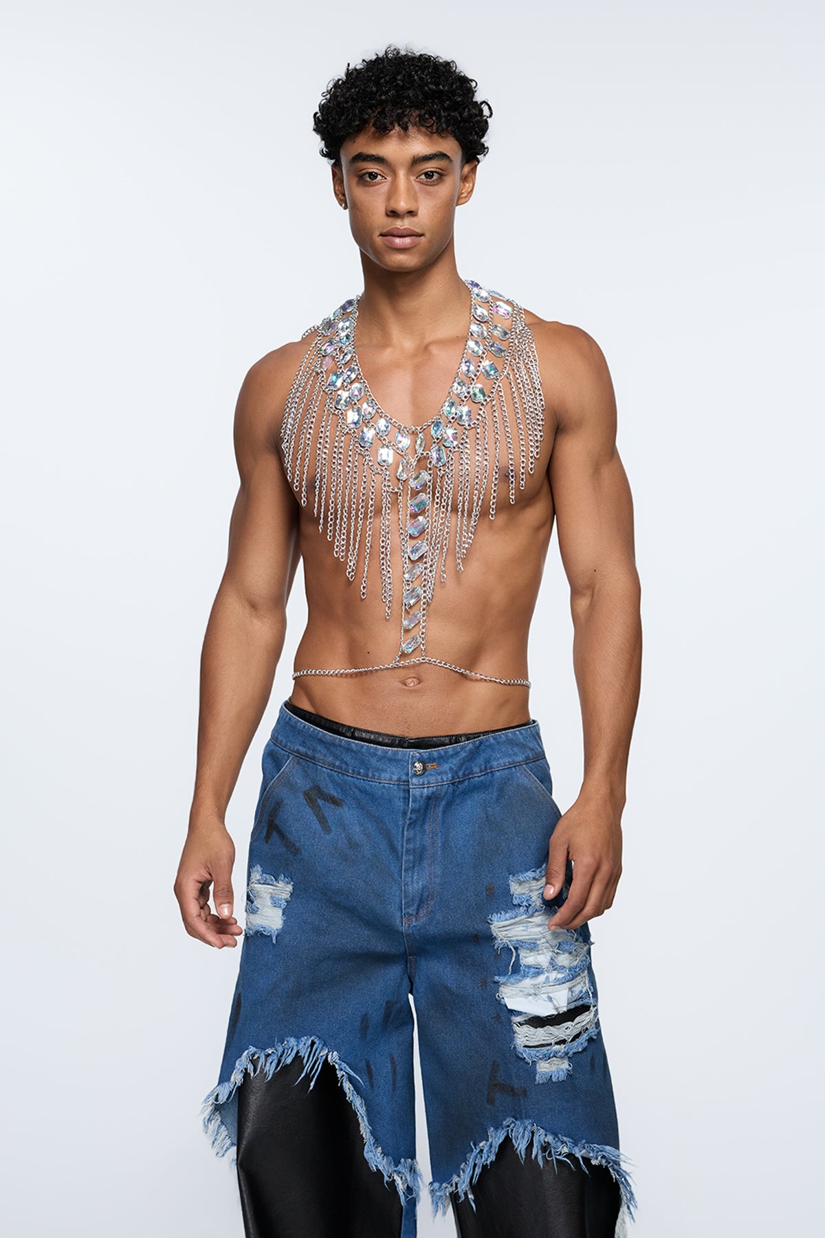 Gem Crystal Chain Top