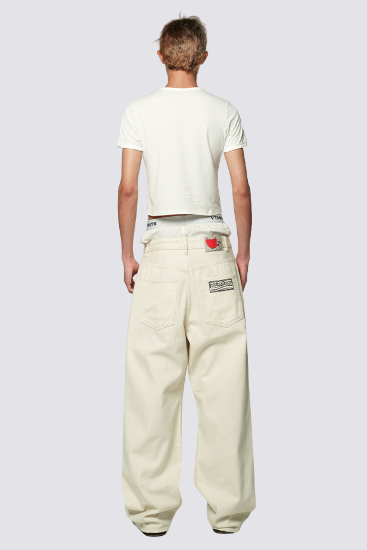 Gentle Fold Devil Love Print Top