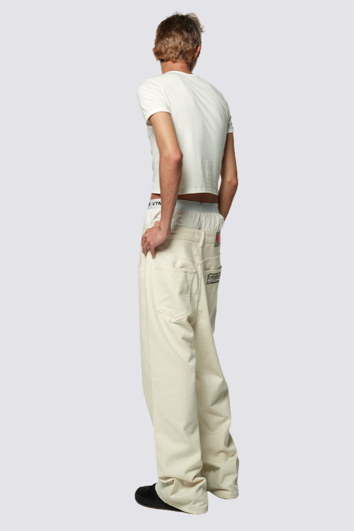 Gentle Fold Devil Love Print Top