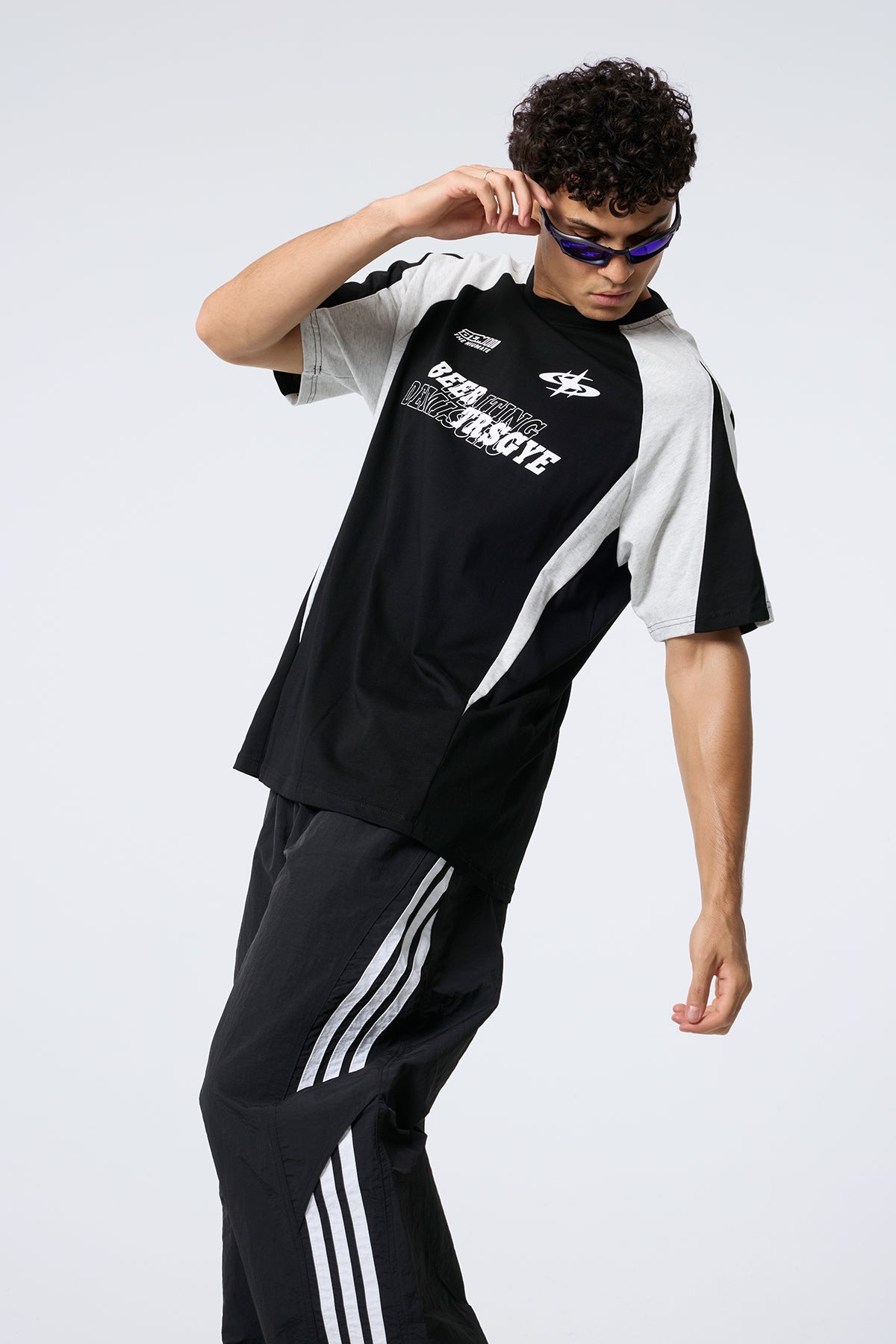 Ghost Repeat Print Top