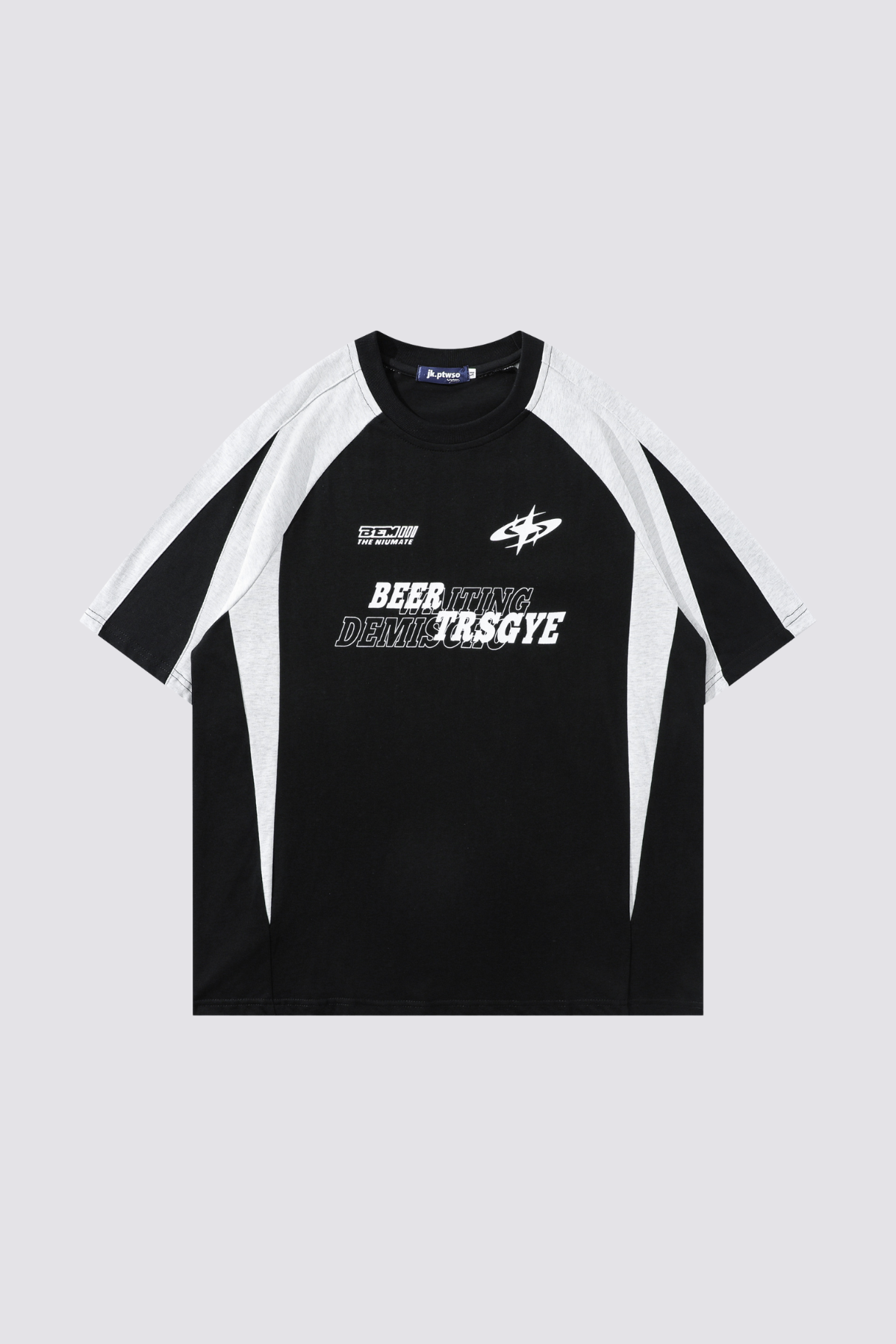 Ghost Repeat Print Top