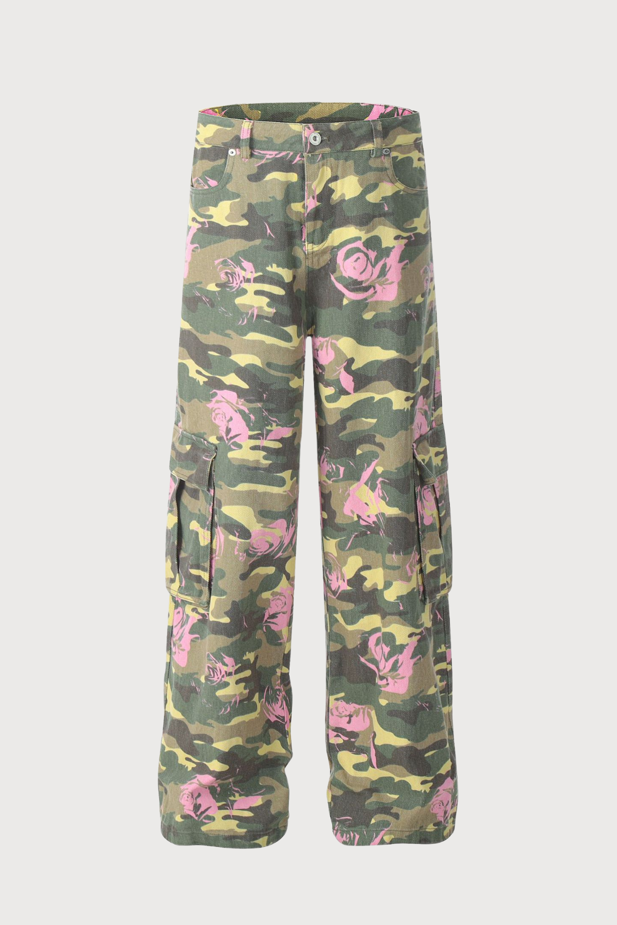 Glide Path Wide Leg Rose Pants