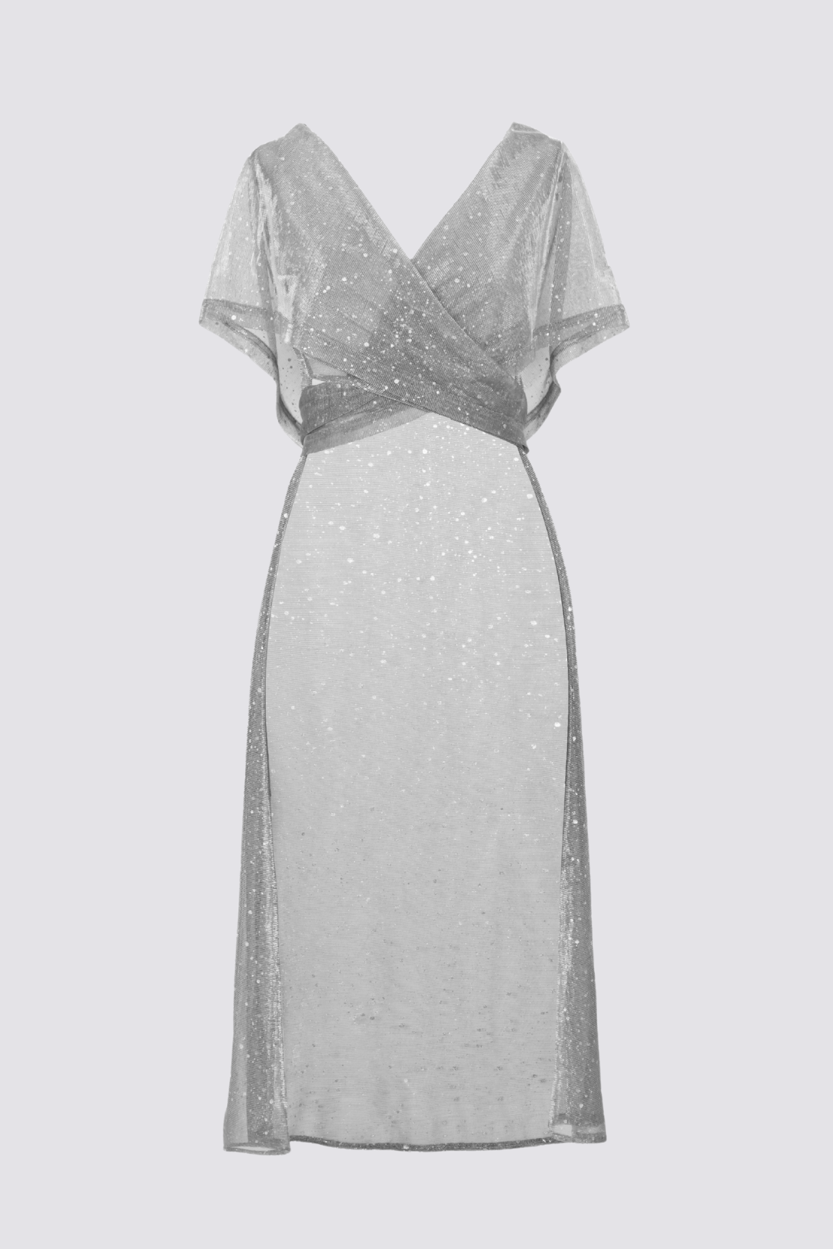 Glimmer Spark Hooded Sequin Cape