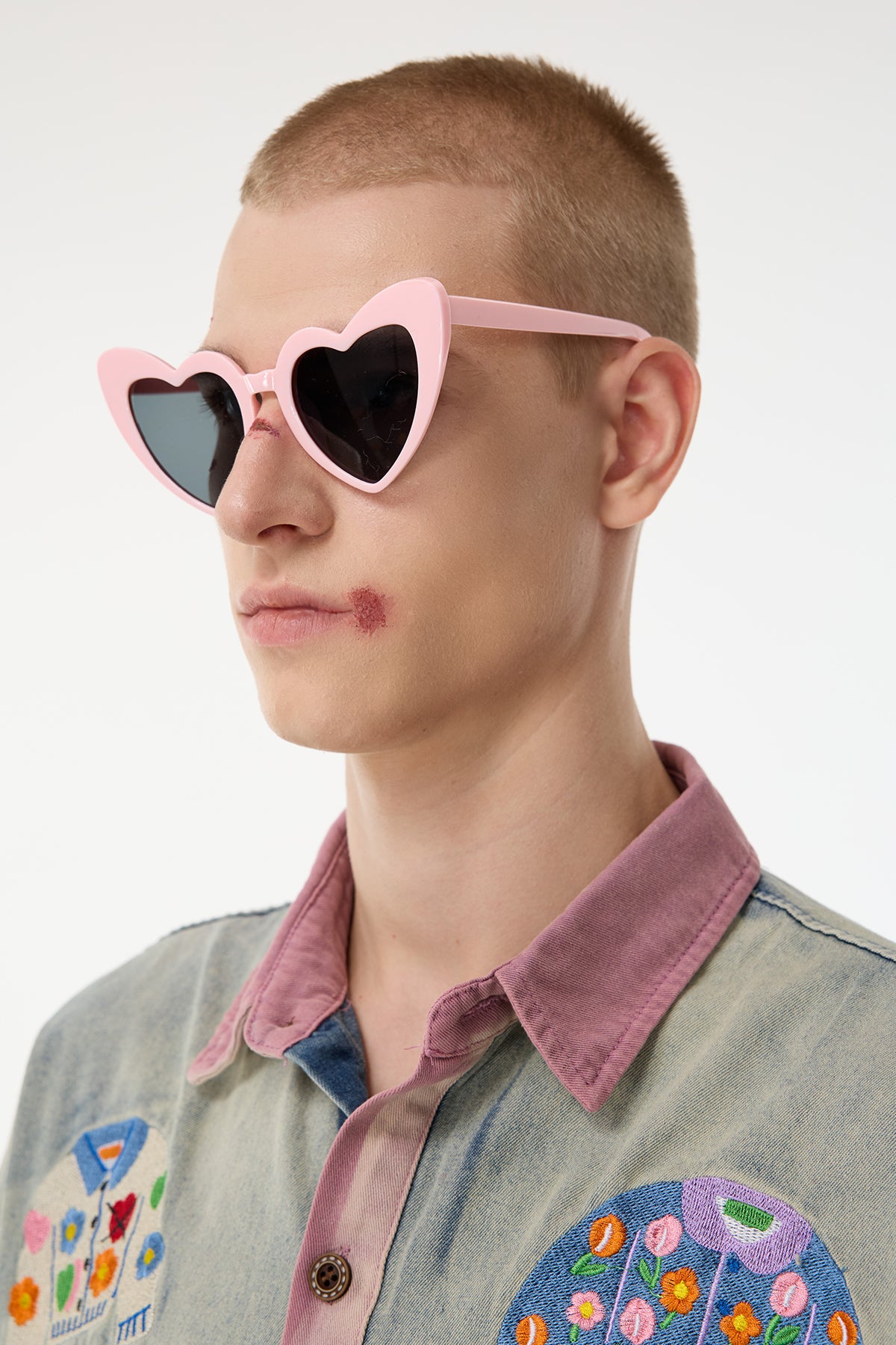 Glitch Mood Sunglasses Pink