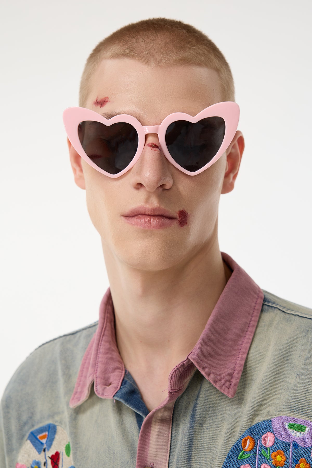 Glitch Mood Sunglasses Pink