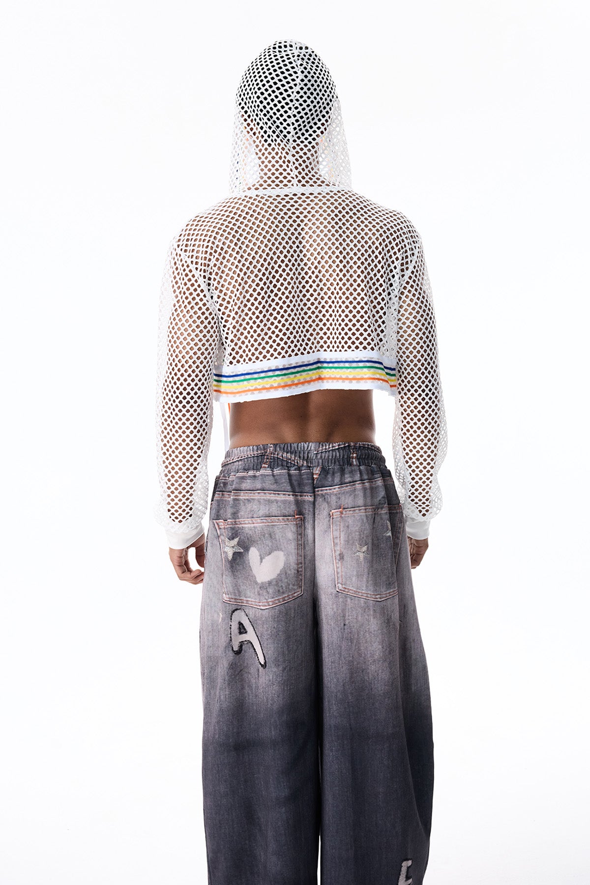 Glow Equal Cutout Long Sleeve Hooded Jacket