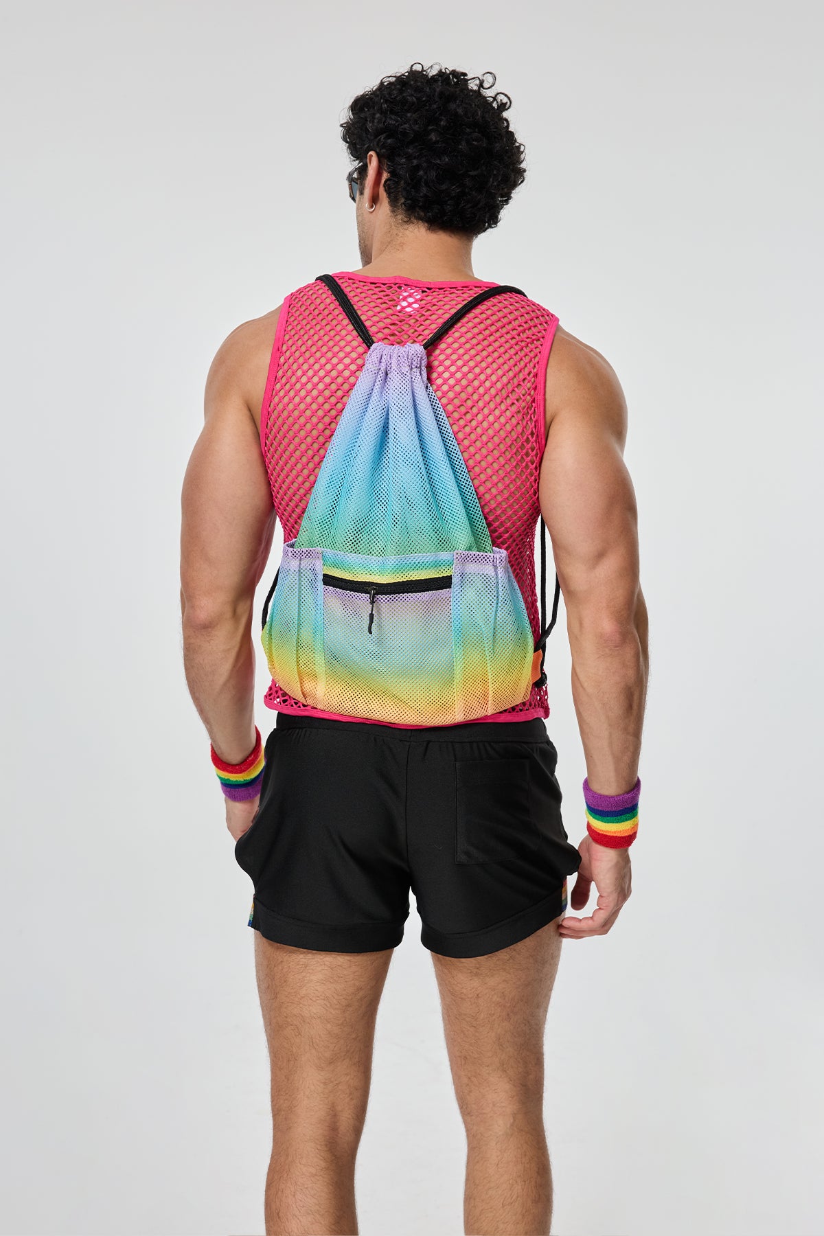 Glow March Cutout Backpack Multi