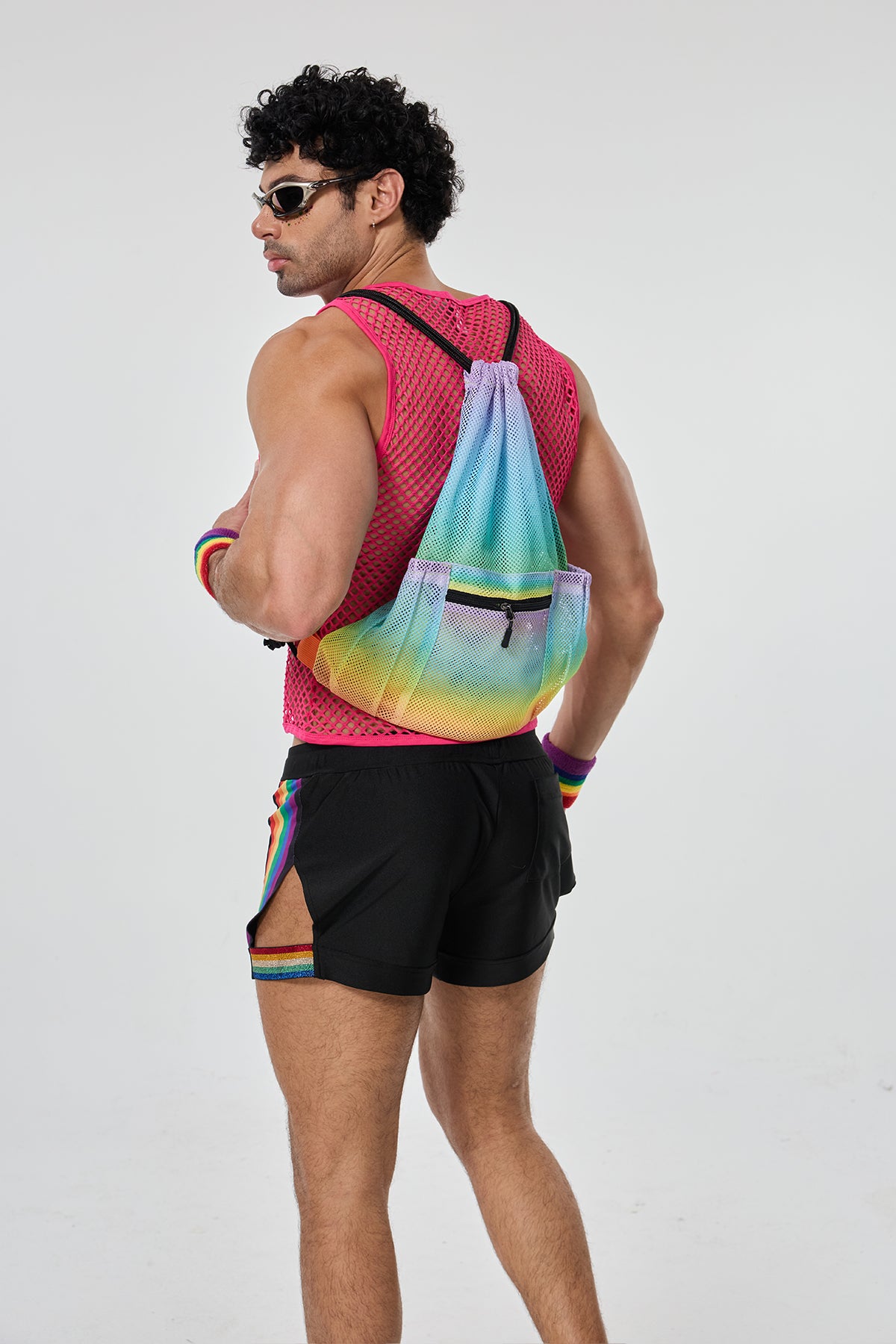 Glow March Cutout Backpack Multi