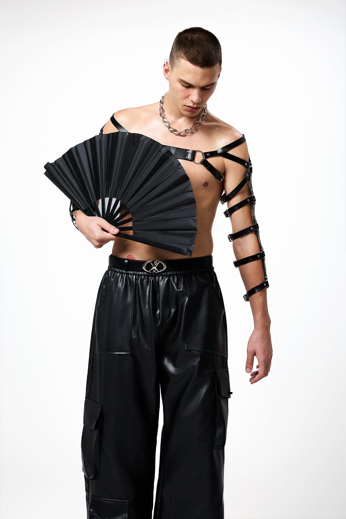 Grace Spin Kung Fu Plastic Fans