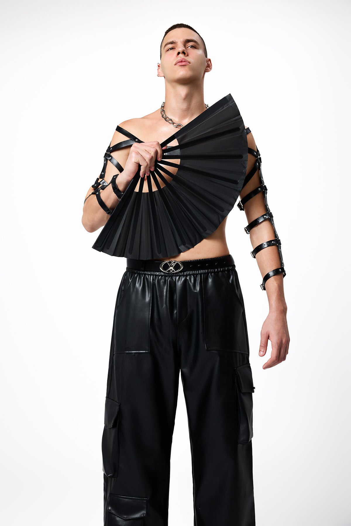 Grace Spin Kung Fu Plastic Fans