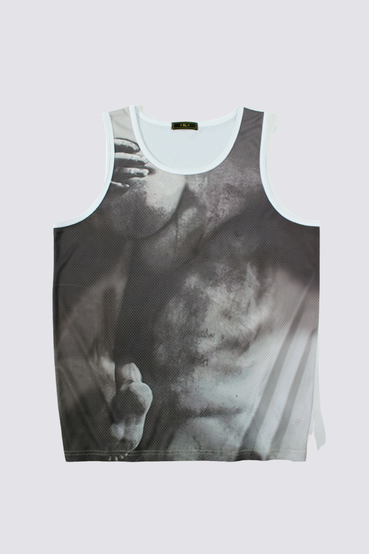 Grace Tone Y2K Print Mouwloos Topje