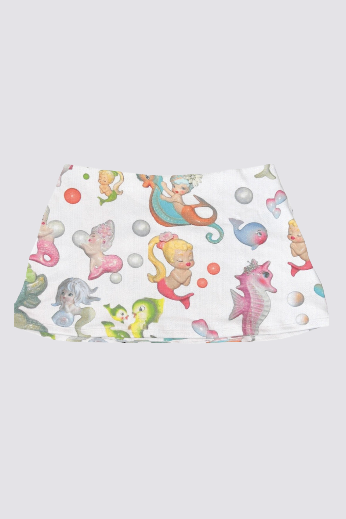 Gravity Phase Print Mini Skirt